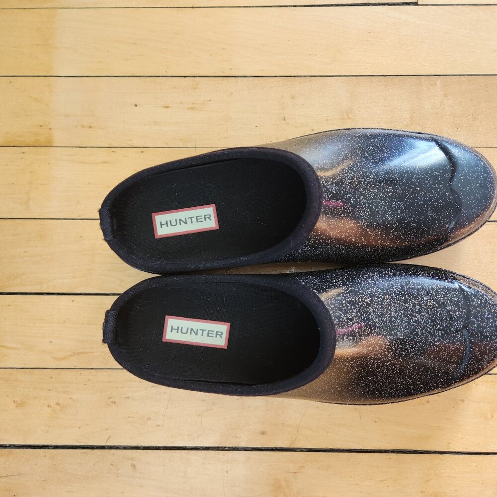 Hunter Glitter Clogs - image 4